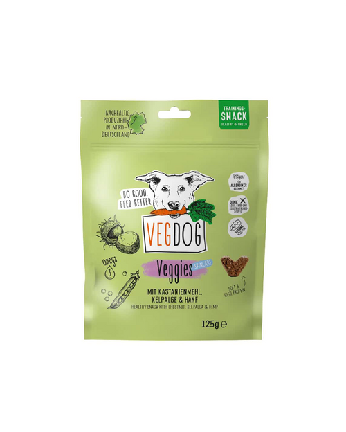 VEGDOG Treats Veggies Skincare