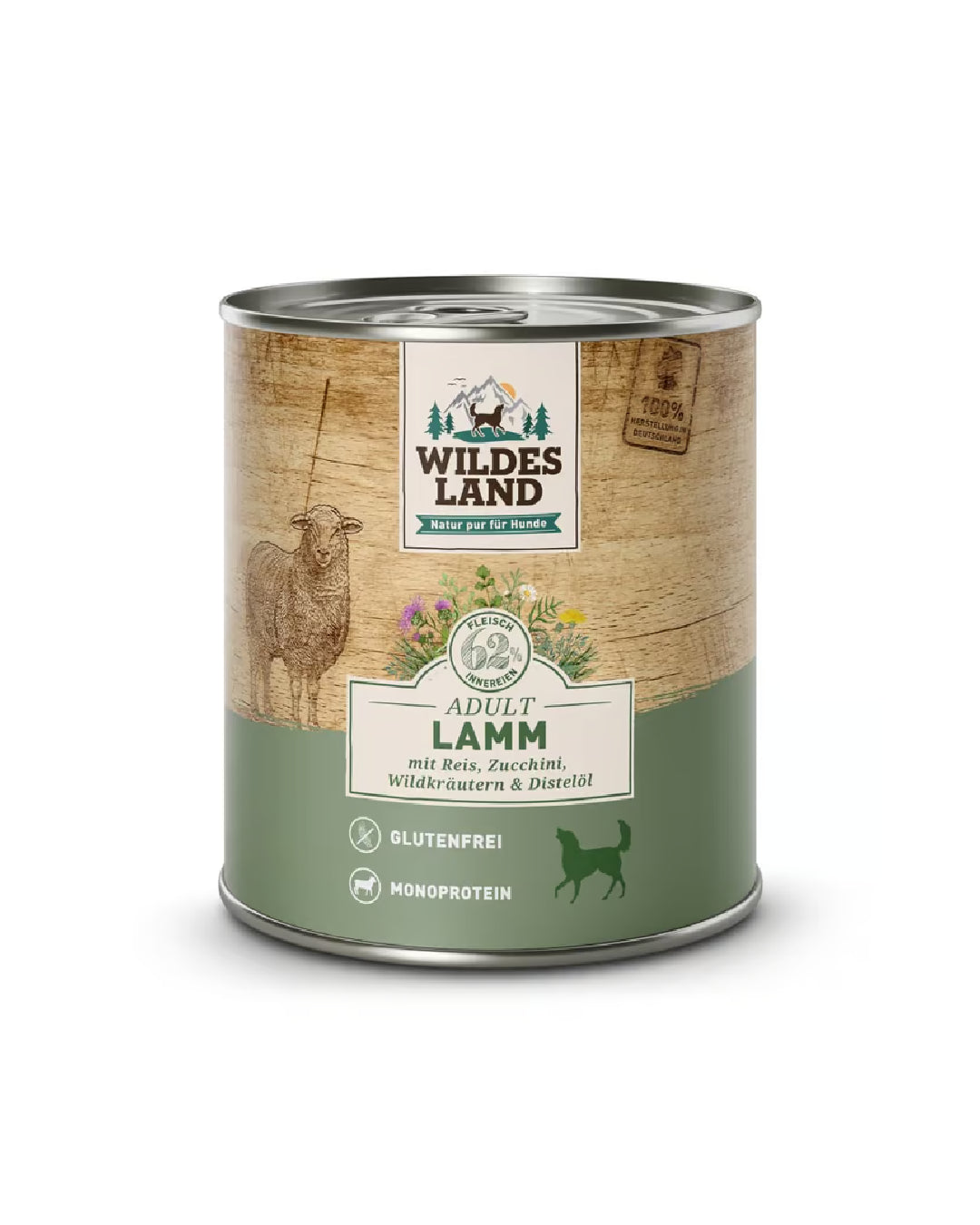 Wildes Land Wet Food Menu Lamb