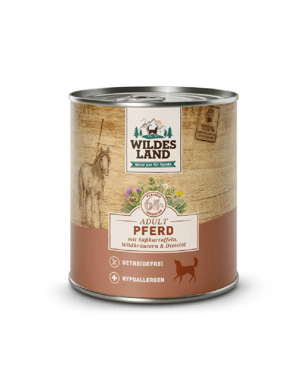 Wildes Land Wet Food Menu Horse