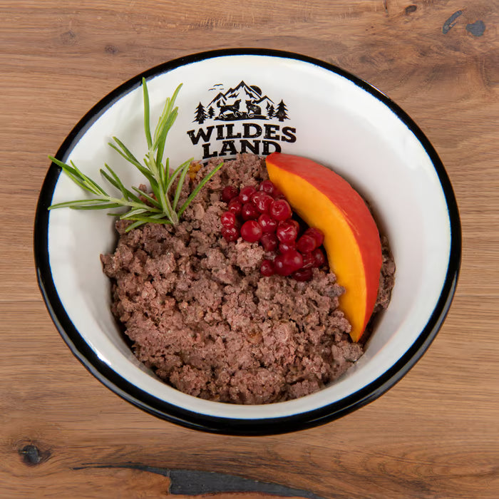 Wildes Land Wet Food Menu Venison