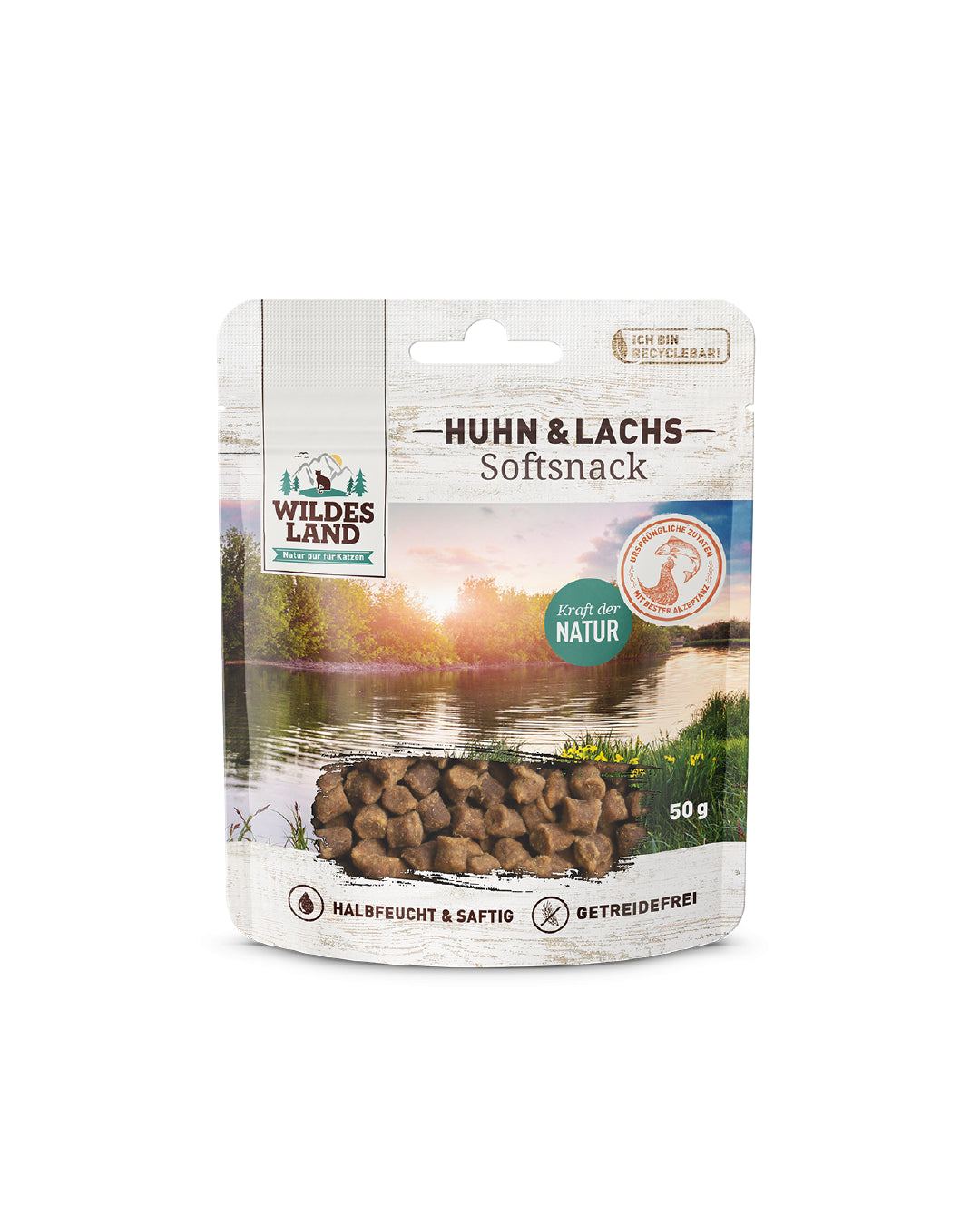 Wildes Land Softsnack Huhn & Lachs