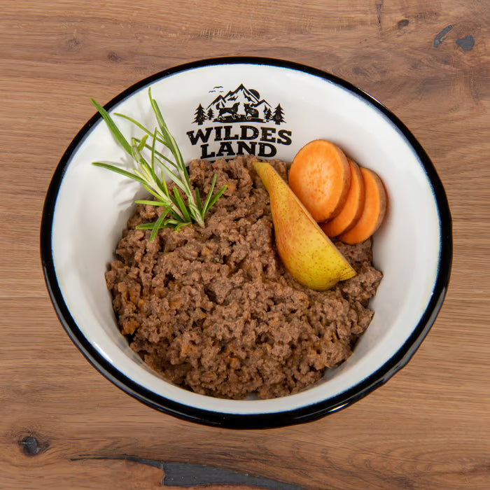 Wildes Land Wet Food Menu Organic Duck