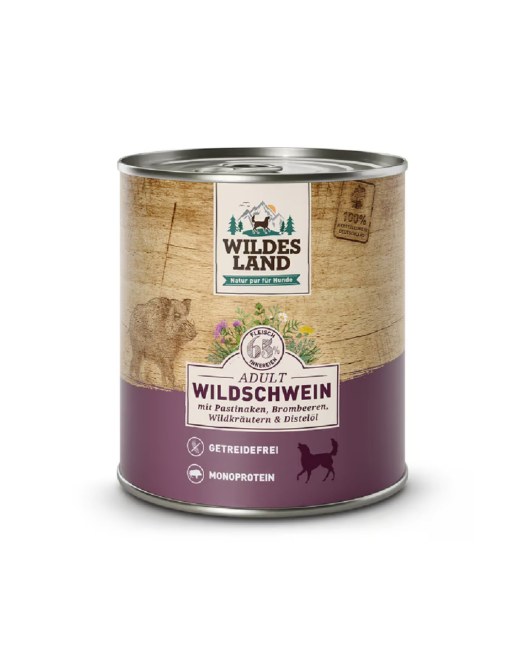 Wildes Land Wet Food Menu Wild Boar