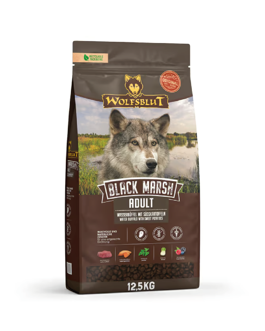 Wolfsblut Trockenfuttermenü Black Marsh Wasserbüffel