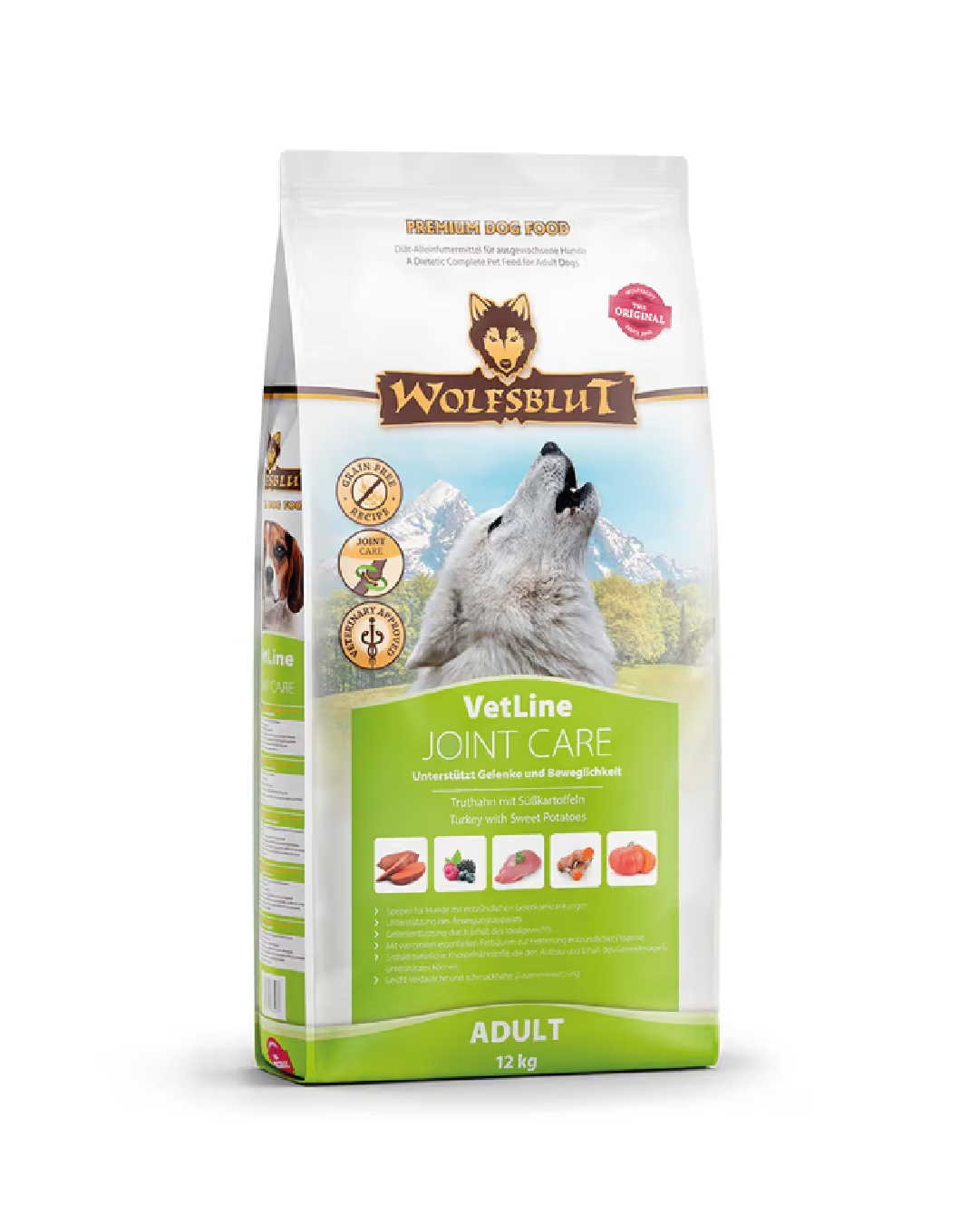 Wolfsblut Trockenfuttermenü VetLine Joint Care Truthahn