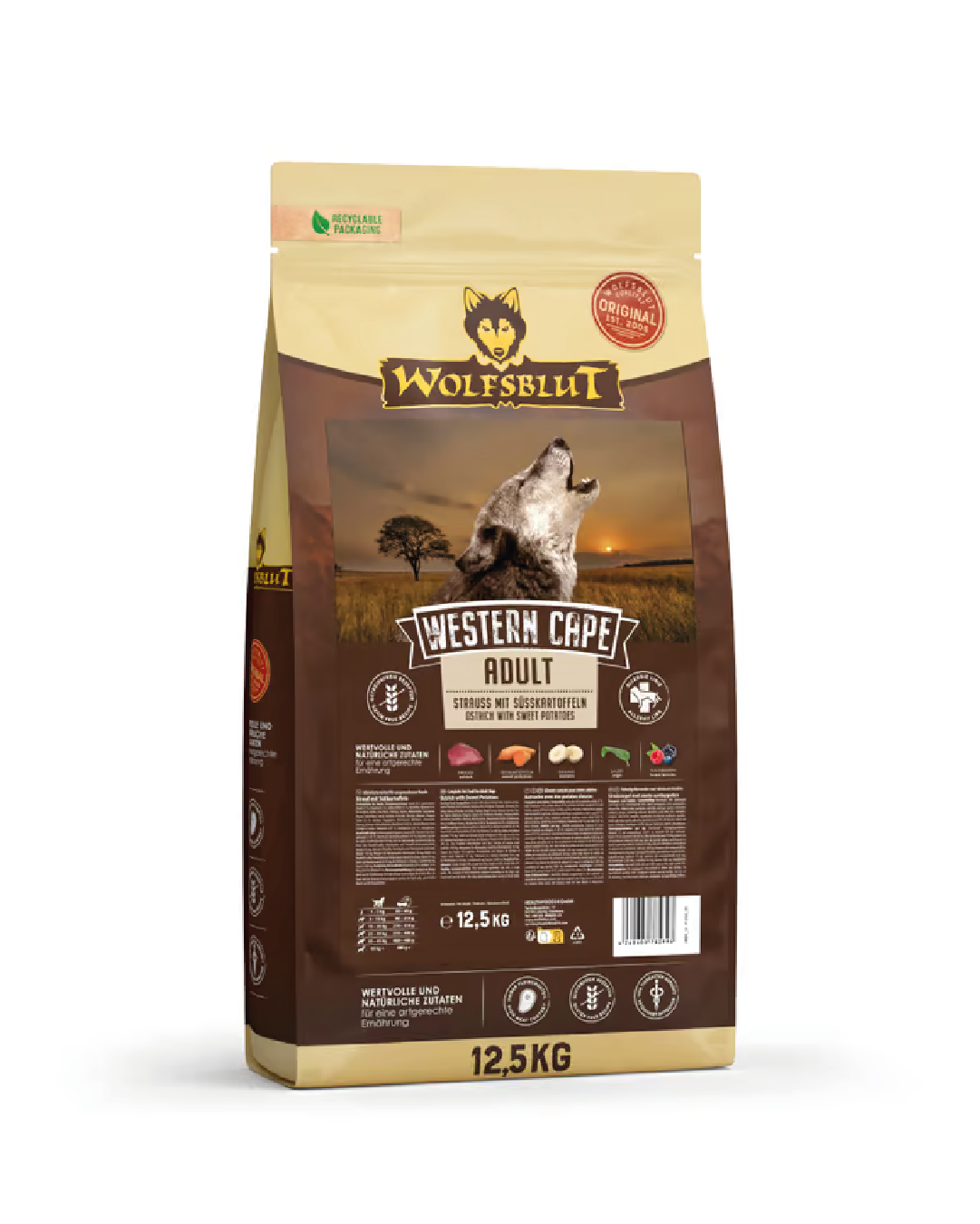Wolfsblut Dry Food Menu Western Cape Ostrich