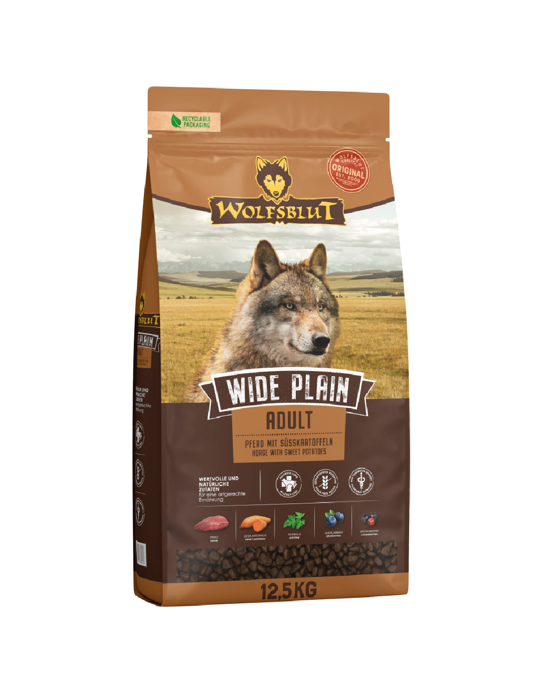 Wolfsblut Dry Food Menu Wide Plain Horse