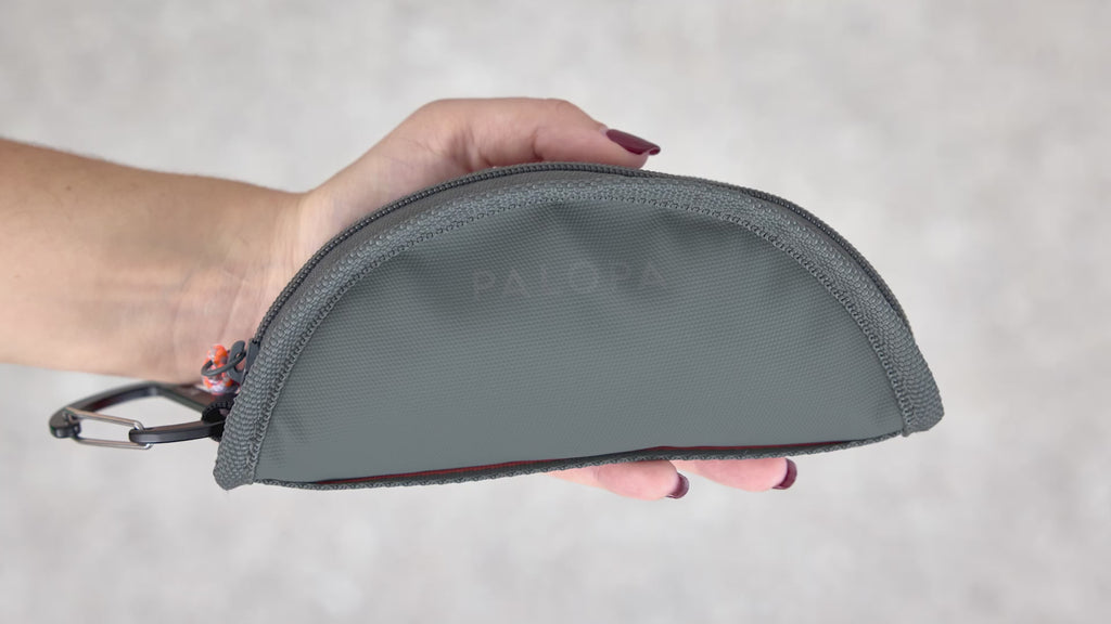 Palopa Dog Bowl To Go Tura Dark Green