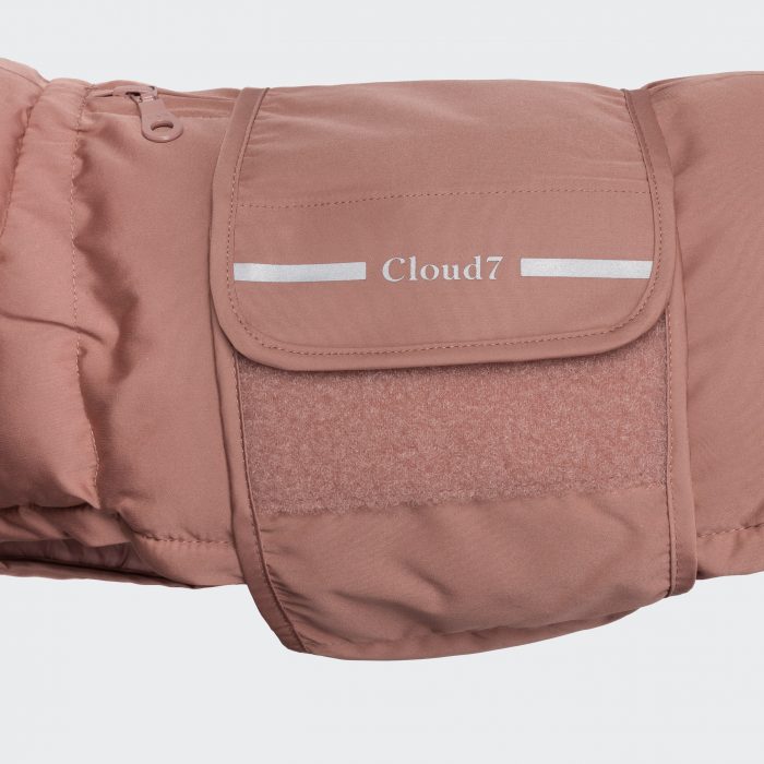 Cloud 7 – Hundemantel Alaska DACKEL Dusty Rosé 3