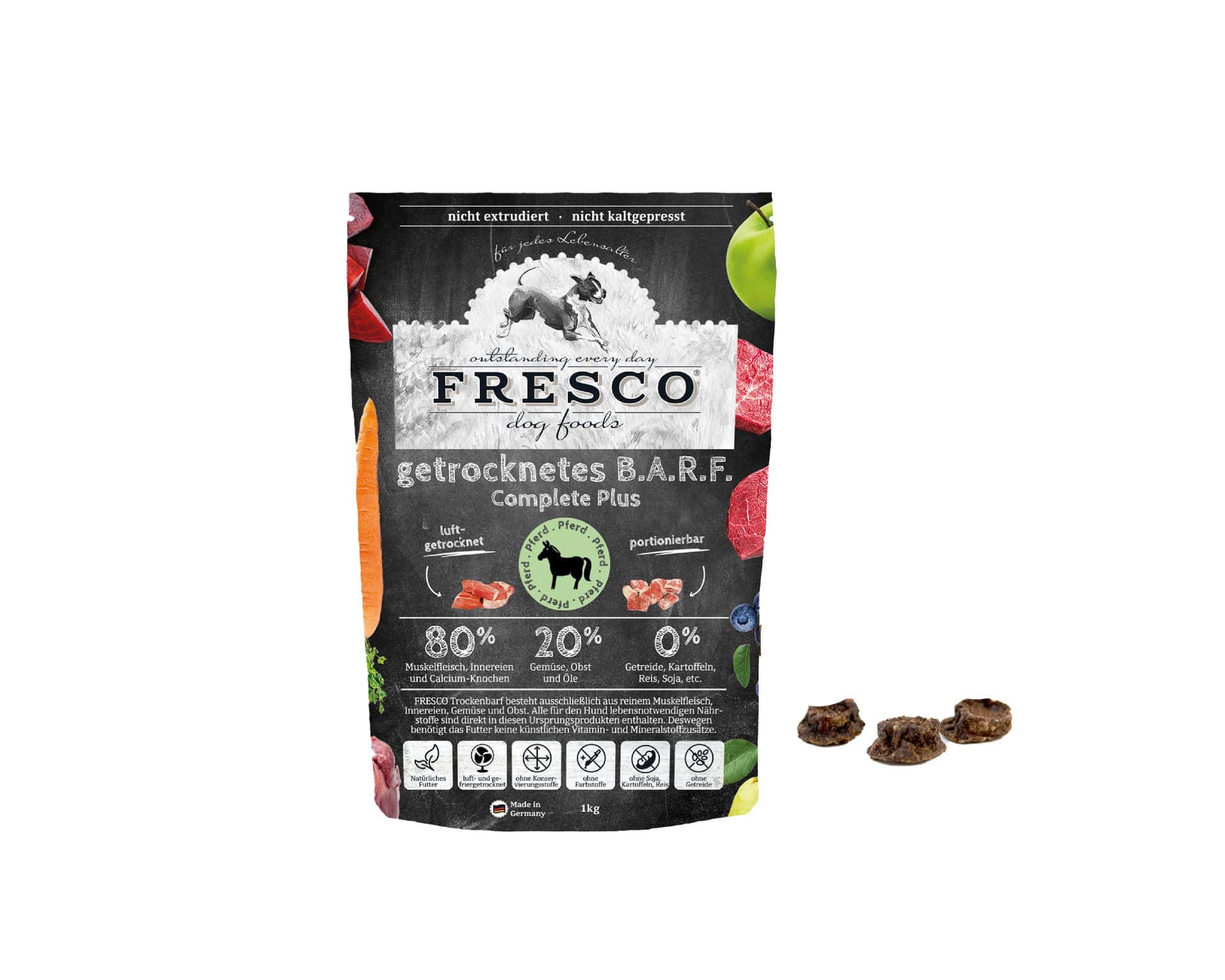 Trockenbarf Pferd - Fresco - Hundefutter/Trockenbarf - Kiezhund