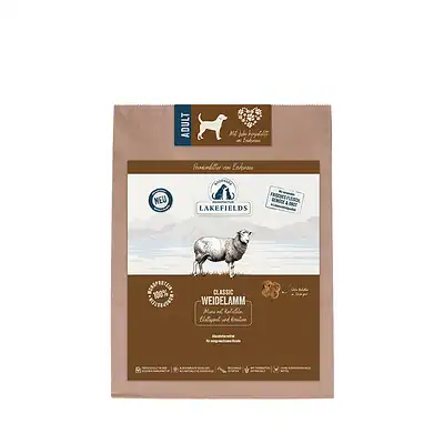 Sauberes Hundefutter Weidemilch für große Hunde, getreidefrei, hochwertiges, regionales Alleinfutter, mit Kartoffeln, Kraut, und ohne Konservierungsstoffe, geeignet für erwachsene Hunde.